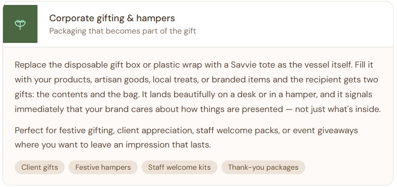 gifting and hampers